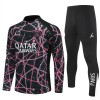 Paris Saint-Germain Training Sweatshirts Quarter-zip 2025-26 Schwarze Für Herren